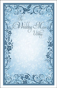 Wedding Program Cover Template 11A - Graphic 7